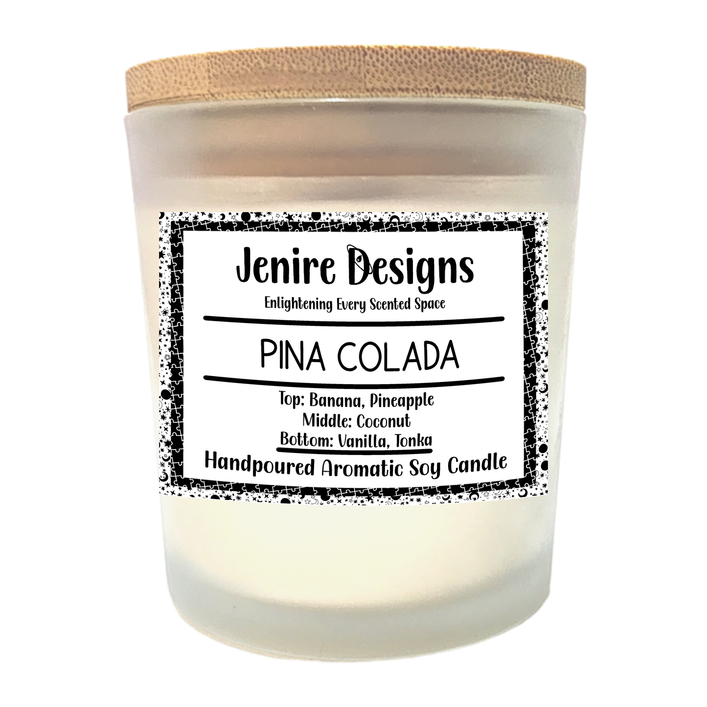 Tropically delicious! Pineapple, coconut milk, and Jamaican rum make a perfect trio.
Luxury meets tropical paradise with hints of banana, pineapple, coconut, vanilla, and tonka.
Get ready for an island getaway with our Pina Colada Soy Crackling Wood Wick Scented Candle - the ideal addition to any space. This sensational candle features a delicious mix of smooth coconut, tangy pineapple, and a hint of rum, capturing the essence of a bright beach day.
Using a scented 8 oz soy wax wood crackling