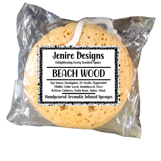 Elevate your bathing experience to new heights with our Beachwood Infused 6 oz Body Bath Soap Sponge. Immerse yourself in the tantalizing blend of top notes of apple and pineapple, a juicy middle of hibiscus and cyclamen, and a luscious base of coconut and caramelized sugar. Indulge in the refreshing hints of peach, red fruits, and ozone, while the dewy green and jasmine notes transport you to a serene paradise. Our luxurious soap sponge will leave you feeling refreshed, rejuvenated, and ready to conquer 