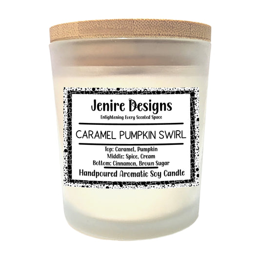 Let your space smell like a bakery’s best-loved treat—warm, spiced, and irresistibly rich.

Transform any room into a cozy autumn haven with the Pumpkin Swirl Caramel Candle. Hand-poured using quality soy wax and topped with a crackling wood wick, this candle blends gourmand sweetness with tactile comfort—perfect for setting the mood.

Irresistible Fragrance Inspired by BBW’s Signature Fall Scent

Top Notes: Thick, buttery caramel meets fresh, luscious pumpkin.

Middle Notes: Creamy swirl—the heart of indul