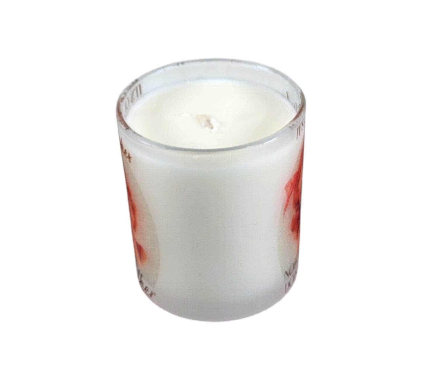It's OK Dishes | Georgia Peach Type Soy Candle | 8 oz | Sublimated Glass Jar | Jenire Designs