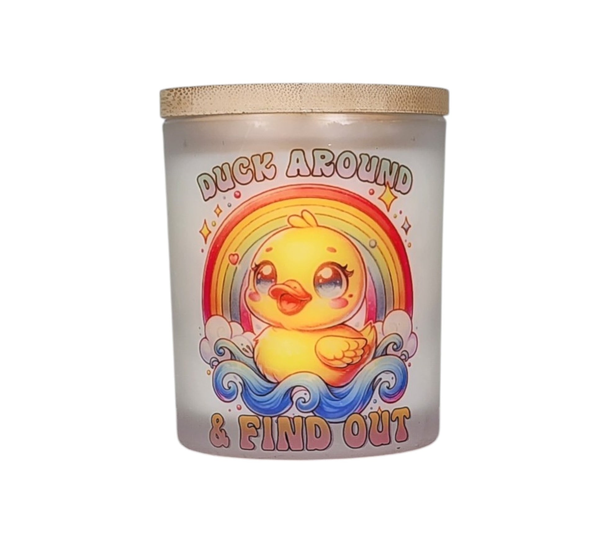Go ahead. Test it. See what happens. 🦆

Duck Around &amp; Find Out — because some warnings come wrapped in the cutest possible packaging. Don't let the adorable little duck fool you. She's been patient. She's been unbothered. She's been floating along just fine.

But she knows things.

Light this one when you've officially run out of patience and decided to smell absolutely incredible about it.

🍫 The Scent: Fudge Brownie

Rich, decadent, and completely irresistible. Fudge Brownie is warm chocolate straig