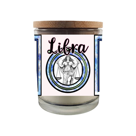 Celebrate the graceful charm of Libra with our 8 oz Crackling Wood Wick Soy Candle, designed to reflect the harmonious and diplomatic nature of those born between September 23 and October 22. This astrology-inspired candle is the perfect gift for September and October birthdays, offering a serene ambiance and personalized cosmic insight.&nbsp;

Key Features:

Zodiac-Inspired Design: Thoughtfully crafted to echo Libra’s balanced, romantic, and refined personality.

Crackling Wood Wick: Creates a soothing, fi