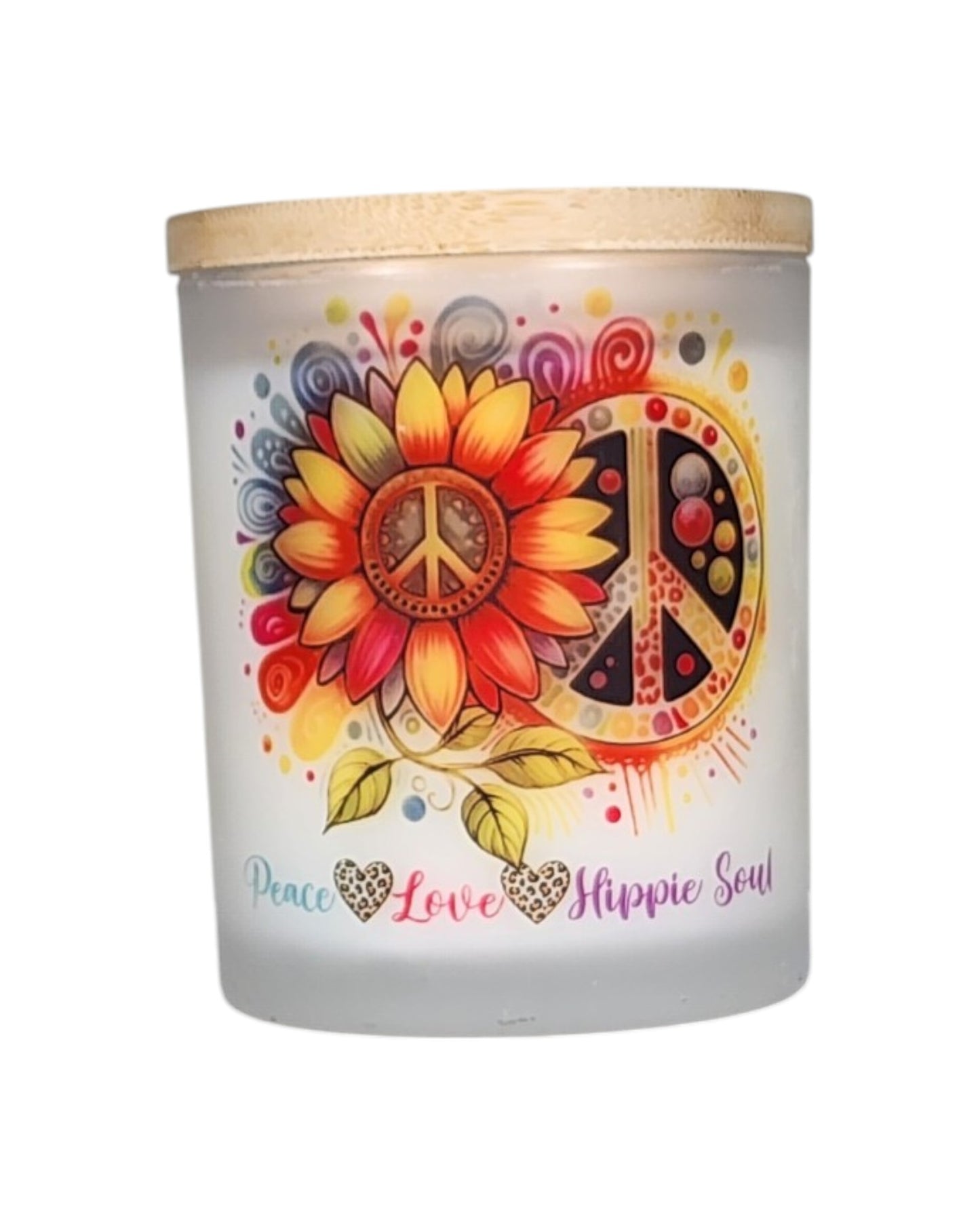 Free spirit. Open heart. Campfire in the soul. ☮️

Peace Love Hippie Soul — for the one who never quite fit the mold and stopped trying a long time ago. Who leads with love, moves at her own rhythm, and fills every room with color just by walking in.

This candle is for the wild heart. The free thinker. The one who knows that peace isn't something you find — it's something you carry.

Light it and let the whole room feel it.

🔥 The Scent: Fire Roasted Marshmallow

Warm, sweet, and wrapped in campfire magic