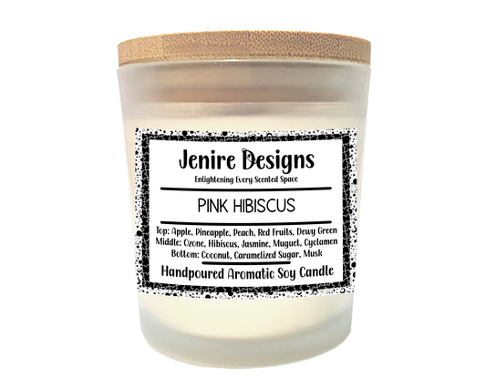 Bring tropical breezes and garden charm into your home—no passport required.

Light this Pink Hibiscus Soy Candle and let its sunlit bouquet whisk you away to lush floral gardens:

Scent Journey That Blooms:

Top Notes: Apple, pineapple, peach, vibrant red fruits, and dewy greens

Heart Notes: Ozone freshness, hibiscus blossom, jasmine, muguet, and cyclamen

Base Notes: Coconut, caramelized sugar, and musk for a rich, embracing finish&nbsp;