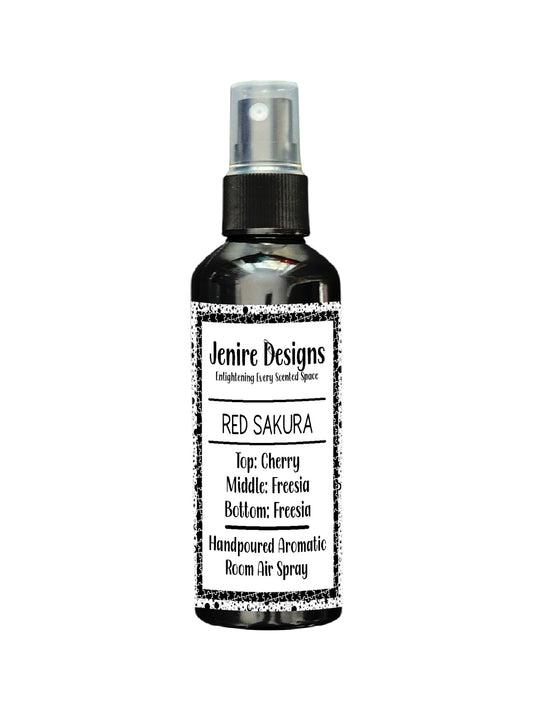 Discover a captivating blend of blooming floral scents with hints of zest in our 3.5 Air Room Spray. Delight in the unfolding of cherry blossom and freesia, revealing a rich blend of sandalwood, oak, and fruit wood. A touch of clear musk and deep amber adds a subtle sensuality, culminating in a mesmerizing finale. Inspired by the esteemed Japanese Cherry Blossom fragrance, this aroma will enchant your senses.