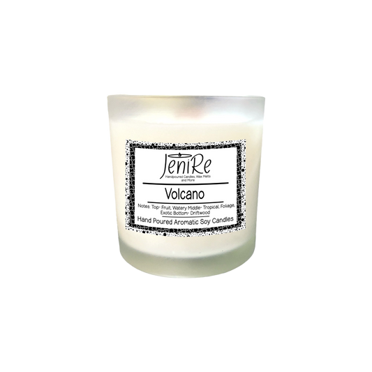 Tropical Paradise Candle - Pineapple, Goji Berry, Mango, and Driftwood Aromas." "Volcano Soy Crackling Wood Wick Scented Candle with Juicy Pineapple and Exotic Foliage." "Dive into Exotic Fragrances - Pineapple, Goji Berry, Mango, Driftwood." "Experience the Thrill of Tropical Fruit with Volcano Soy Candle." "Scented Candle: Pineapple, Goji Berry, Mango, Driftwood Delight.