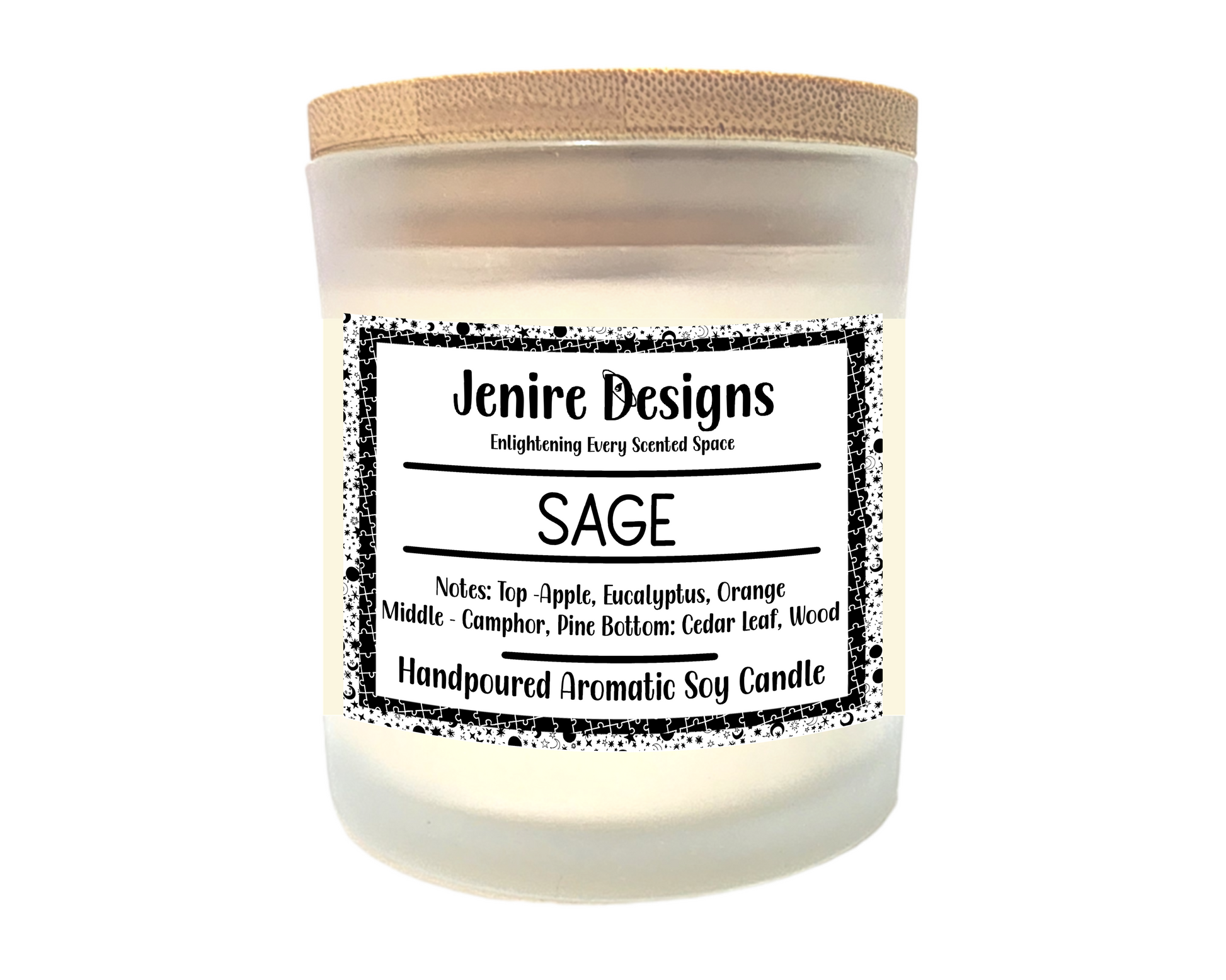 Earthy, Purifying Aroma: Sage has long been cherished for its cleansing energy and ability to promote peace and clarity. Lighting a sage-scented candle can create a ritual that helps ease stress and supports deeper connection to the present moment.&nbsp;